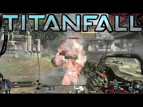 TITANFALL GAMEPLAY - Titans & Assault Rifle Rushing! - (Titanfall Beta Multiplayer Gameplay 1080p)