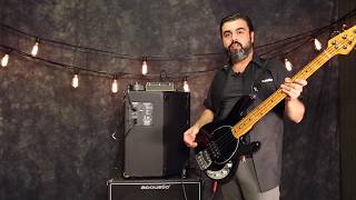 Video thumbnail for Acoustic B100C Combo Amp Back Panel Features by Acoustic Control Corporation