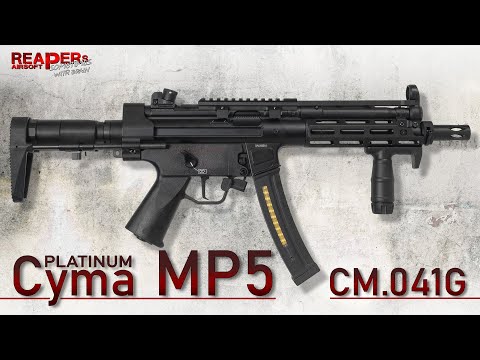 [Review] Cyma MP5 CM.041G Platinum (ETU, FSWS, High Torque, Stroke, CM041G) 6mm Airsoft/Softair - DE