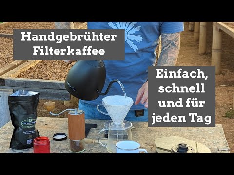 Kaffee Handfilter Zubereitung - Der Perfekte Filterkaffee Mit Dem Hario V60