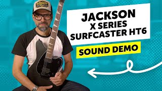 Video thumbnail for Specialist for high gain guitar sounds? – Jackson X Series Surfcaster HT6 | Review & Sound Demo by Guitar Bonedo