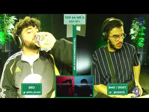 Smash Play Sorbonne #2 - Eko (Diddy Kong & Pyrrha/Mythra) vs. BMS | Ogey (C. Falcon) - Top 64 WR 2