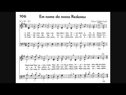 Hinário 5 CCB - Hino 106 - Em nome do nosso Redentor - Strings - Teclado Yamaha PSR S670