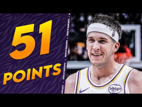 Austin Reaves EXPLODES for 51 Points vs Kings 🔥