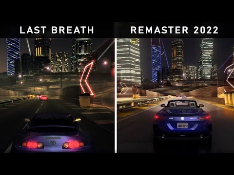 Need For Speed Underground 2 Last Breath vs Remaster 2022 Comparison (4K Video)
