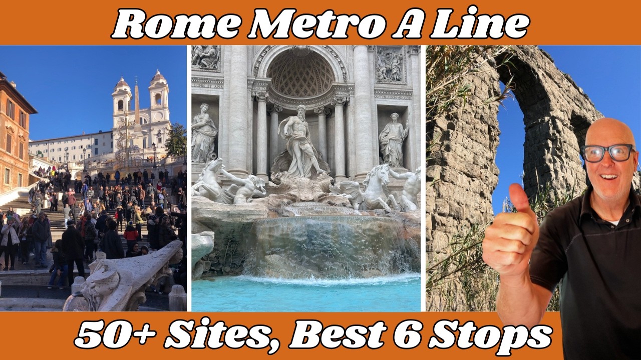 Rome's Metro Line A | Express to 50 Plus Sites The Fastest Way!