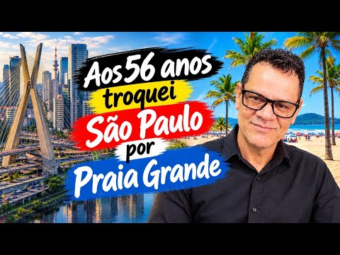 Morar em Praia Grande depois dos 50: por que troquei São Paulo pela praia