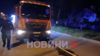 Атака БПЛА на Николаев: фото и видео последствий