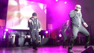 Boyz II Men | Collide World Tour | "Intro" + "Believe"/"Muzak" + "On Bended Knee" (HD) | MALCOLMUSIC