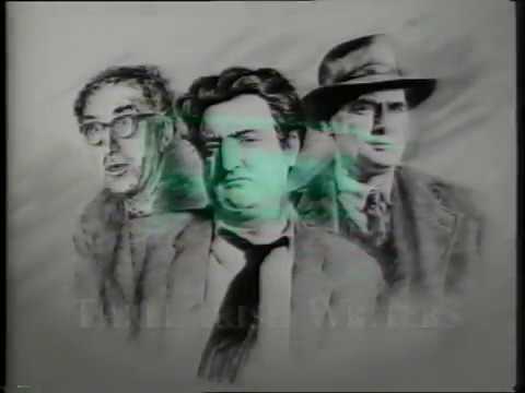 Anthony Cronin documentary on Patrick Kavanagh, Brendan Behan & Flann O'Brien. Part 1 of 4
