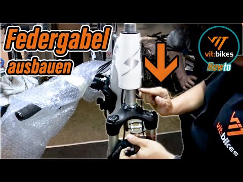 Wie kannst du eine Federgabel ausbauen? - vitbikesTV