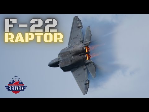 F-22 Raptor Vaporfest! .. 2024 San Francisco Fleet Week