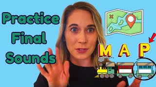 Speech Practice for Final Sounds | Fun CVC Word Game for Kids
