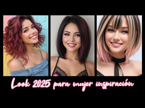 LOOK PARA  MUJER 2025 #look #tendenciasmoda #hairstyle #cortedecabello #coloresdemoda #cortesdemoda