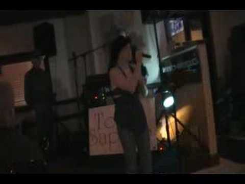 Sara Coleman singing "At Last"