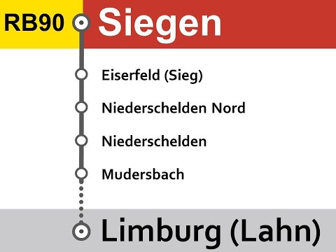 [HLB] Ansagen RB90 Siegen - Limburg (Lahn)