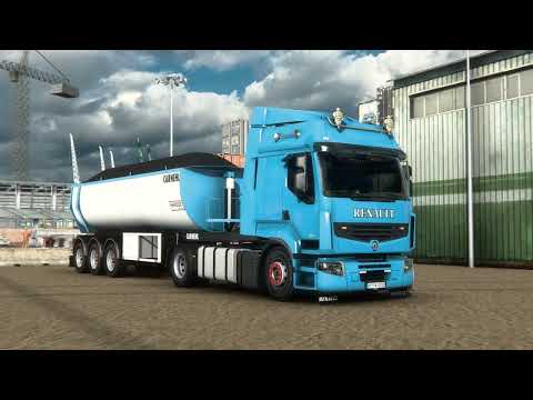 Euro Truck Simulator 2 | ETS2 1.46 | Renault Premium | Retarded AI