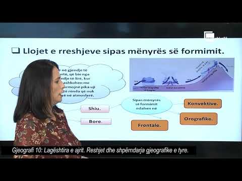 Lagështira e ajrit. Reshjet dhe shpërndarja gjeografike e tyre| Gjeografi 10