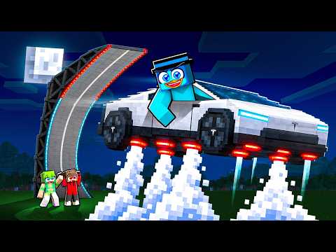 Usé el NUEVO TESLA VOLADOR Para Trollear a Mis Amigos en Minecraft...