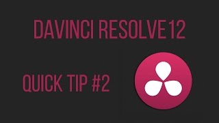 Davinci Resolve Quick Tip #2 (30 seconds)