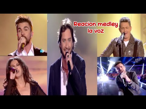 Reaccion Alejandro Sanz, Juanes, Malú, Pablo López, Manuel Carrasco Medley   Final   La Voz 2017