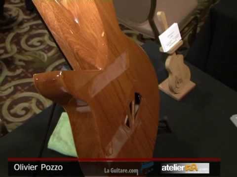Luthier Olivier Pozzo Salon guitare Montréal