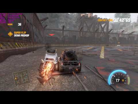 FlatOut 4: Total Insanity Walkthrough Part 35 - "Allstar: Forest Arena Survivor"