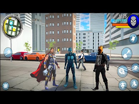 power spider 2 Game Spider Rope Gangstar Crime Mafia City Part#132 - New Games - Android Gameplay