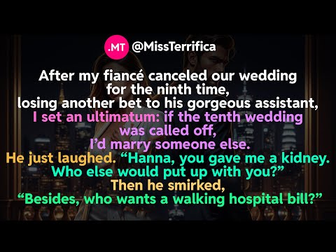 After my fiancé canceled our wedding for the ninth time, losing another bet to his gorgeous...