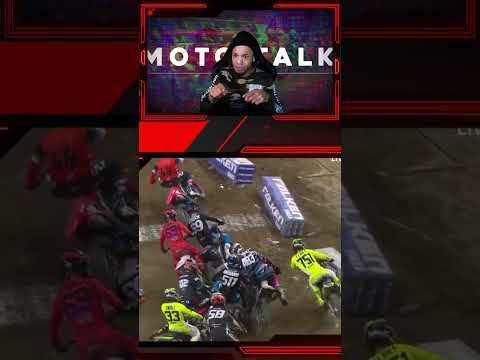 Detroit 2024 Crash Tom Vialle #promotocross #supercross #moto #motolover #motobike #ktm #dirtbike