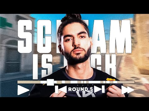 SCREAM IS BACK! INSANE 96% HS IN CS2! Voice on! ScreaM CS2 POV/DEMO (Dust2)