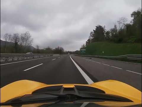 Lotus Elise s3 220 sport accelerazione in galleria