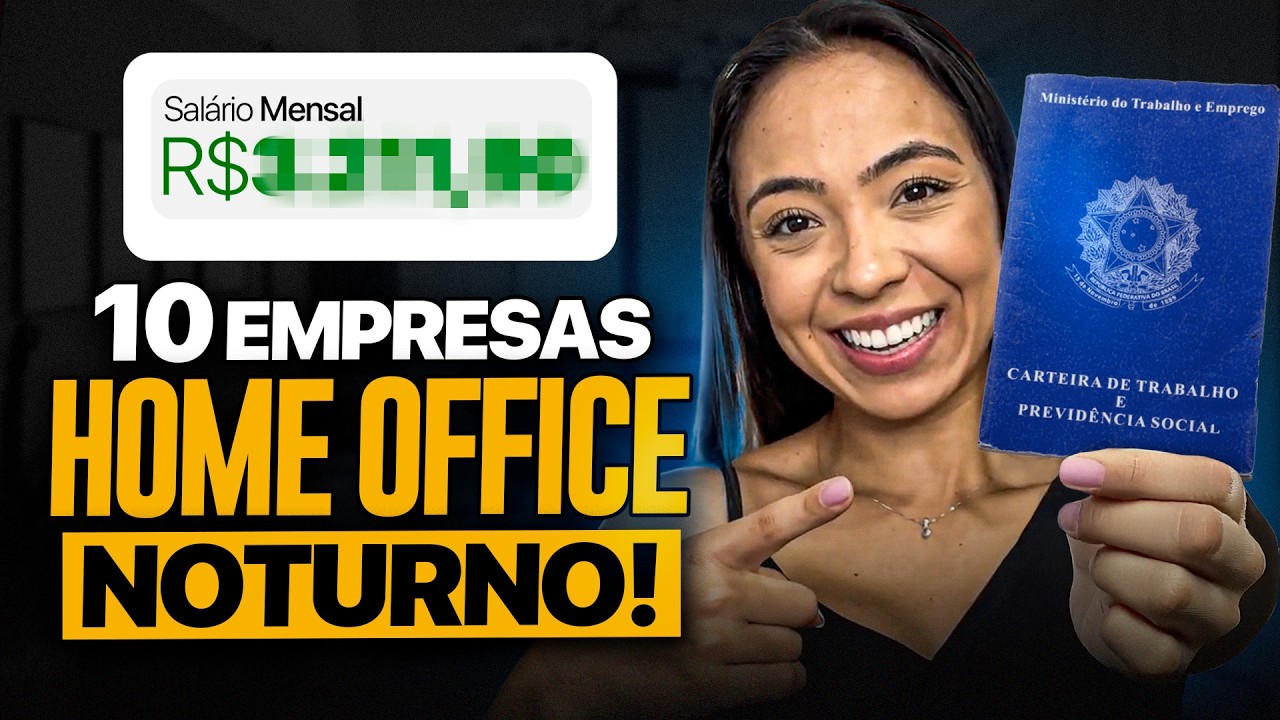 TOP 10 COMPANIES to WORK FROM HOME part-time in 2025 (100% Home Office!)