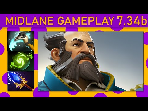 ✨76% Kill participation! Kunkka Mid Gameplay - Dota 2 Top MMR