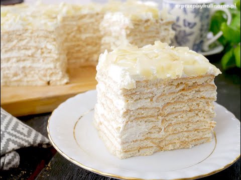 Ciasto Marcinek bez pieczenia w 15 minut – prosty i efektowny