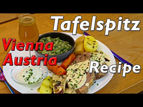 Tafelspitz Vienna Style | Austrian Recipe | Cooking Boiled Beef (cap of rump, topside, top round)