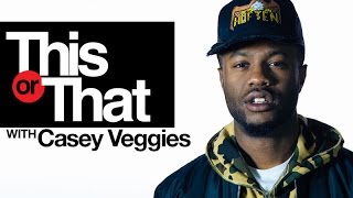Casey Veggies Plays "This Or That" | Presented by Hotnewhiphop.com