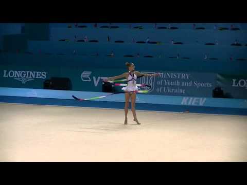 Christodoulidou Themida (CYP)  ribbon   World Championships RG 2013  Qual