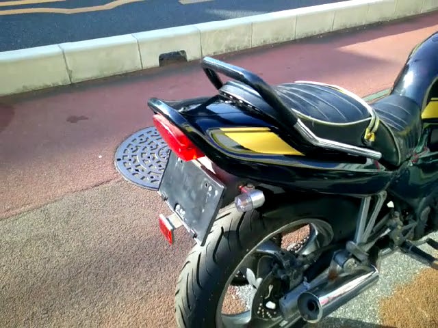 NO.5129　バリオス（ＢＡＬＩＵＳ）水冷４サイクル４気筒エンジン　タックロールシート　ショート管　タンデムバー　ブラック NO.5129バリオス（BALIUS）水冷4サイクル4気筒エンジンタック