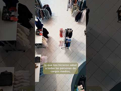 Empleado de centro comercial muy reconocido