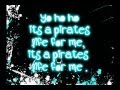 Blood On The Dance Floor Yo Ho A Pirates Life For Me Lyrics On Screen