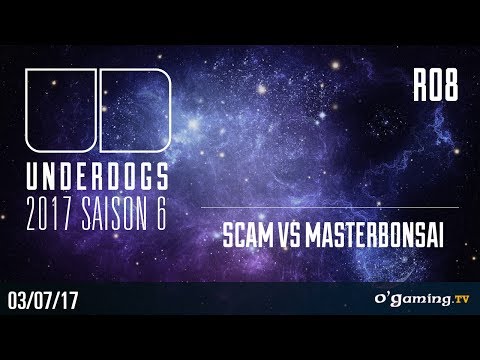 ScaM vs masterbonsai - Underdogs 2017 S6 Qualifier  - Ro8 - Stacraft 2