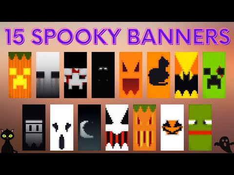 15 Halloween Minecraft Banner Designs