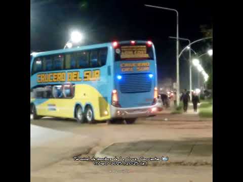🇦🇷 Terminal de ómnibus de La Cruz, Corrientes | 17/nov/ 2025 | 20:25 hs |