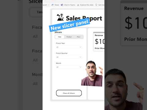 My new #powerbi slicer design! #datavisualization #dataanalyst