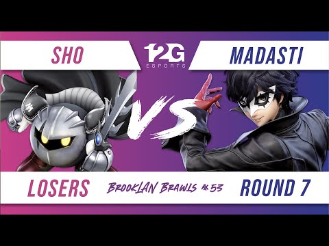 BrookLAN Brawls 53 - Sho (Meta Knight) v. Madasti (Joker) - Losers Round 7