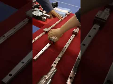 THK linear motion rails and blocks