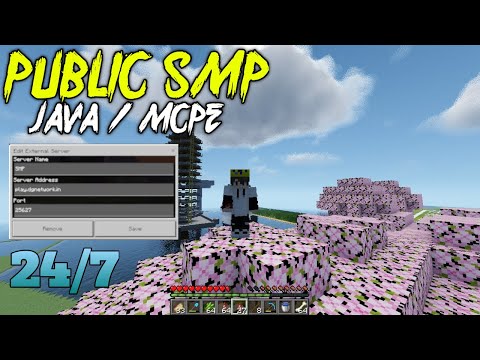 DIML gaminG Live - MINECRAFT LIVE  IN PUBLIC SMP | ANYONE CAN JOIN | JAVA+BEDROCK #mcpe