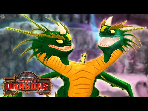 A POWERFUL HYDRA! School of Dragons: Dragons 101 - The Zipplewraith