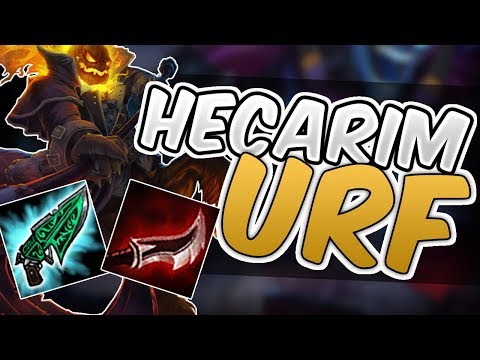 URF 2017 HECARIM BROKEN - Ultra Rapid Fire All Random 2017 HECARIM ONE SHOT